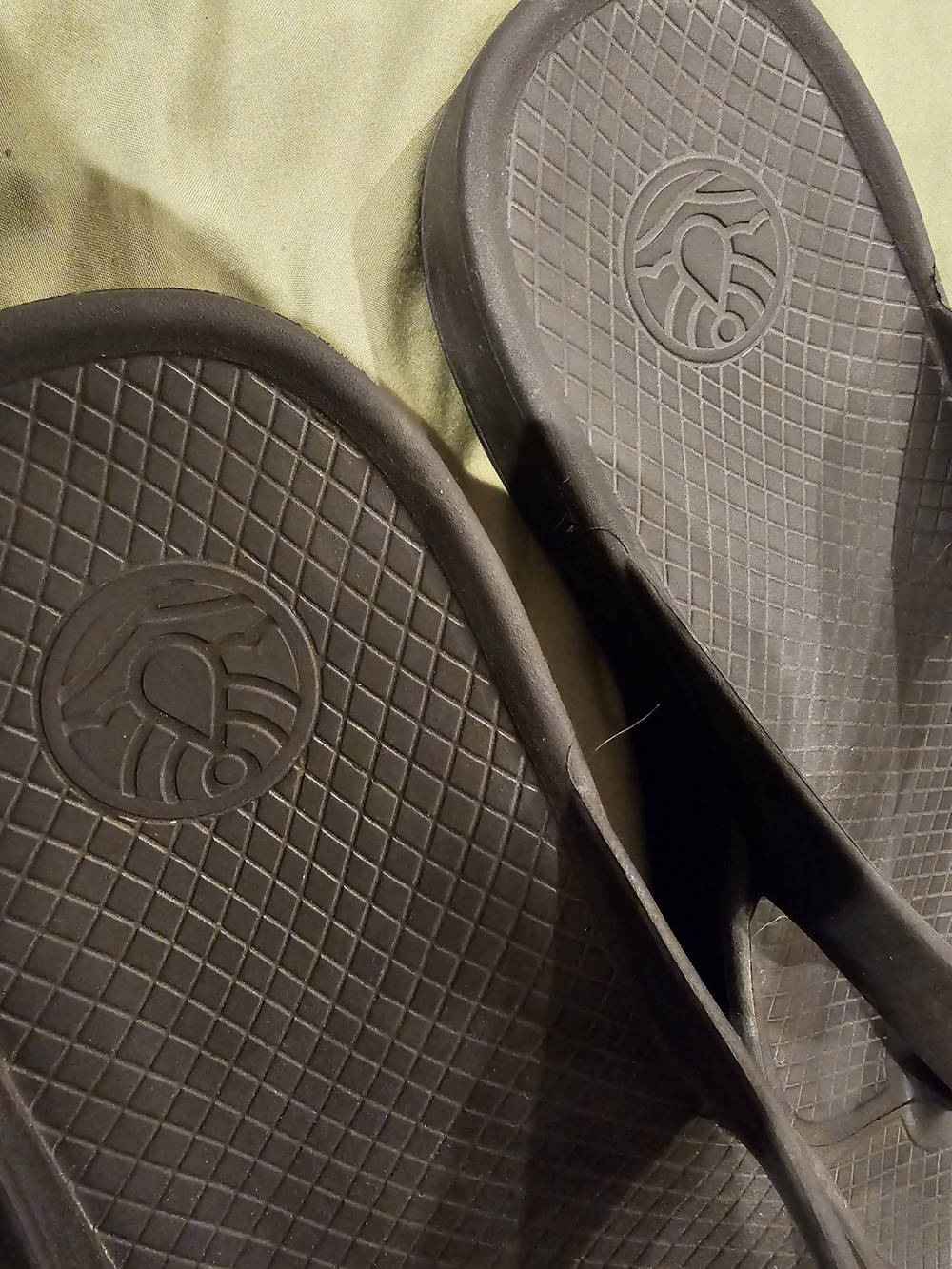 Freewaters Men’s Black Flip-Flops - Classic Comfort Sandals Cloud9 Ultra Sz12 - Picture 8 of 8